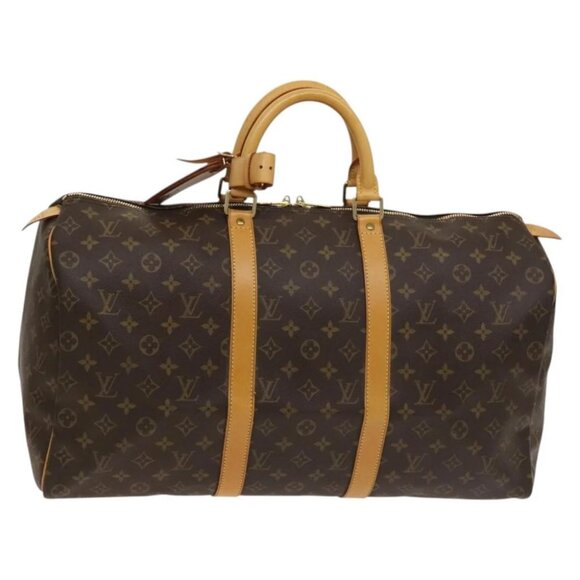 LOUIS VUITTON Monogram Keepall 50 Boston Bag - Picture 2 of 16